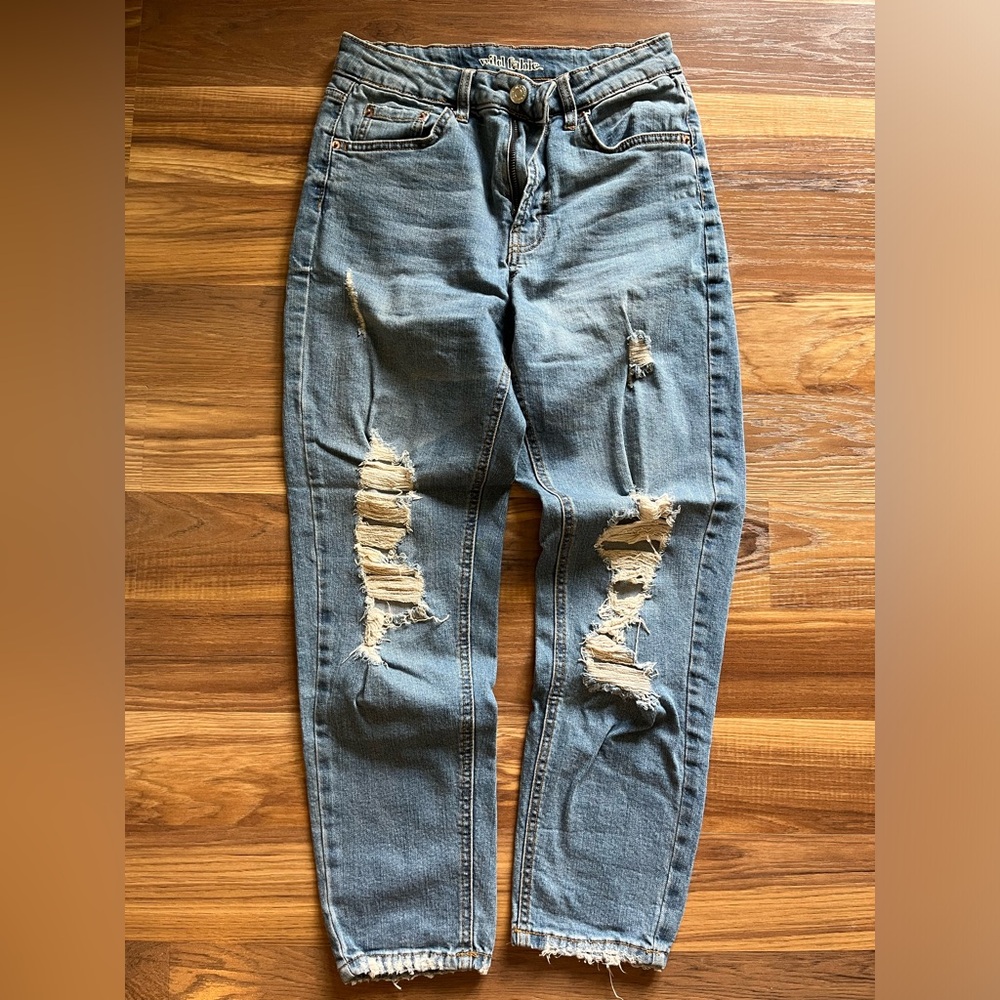 High Rise Mom Jeans